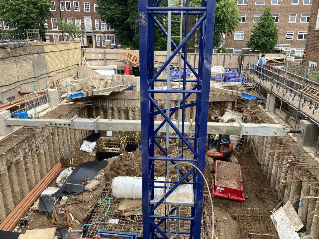 Temporary works in St John's Wood | Simpson Engineering TWS